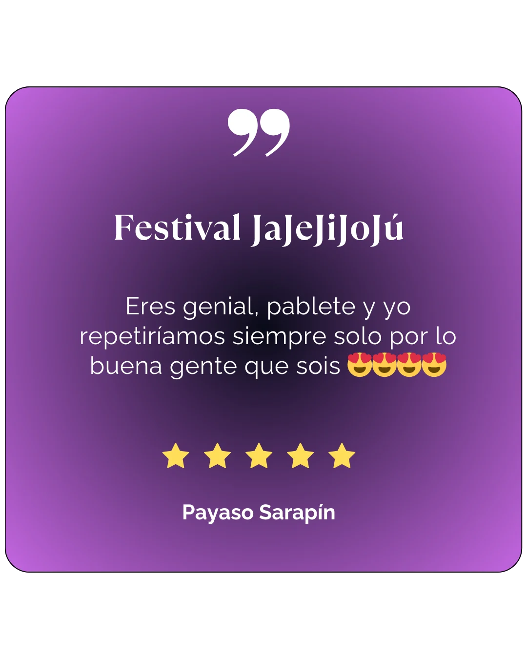 reseña jajejijoju